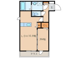 D-room愛宕の物件間取画像